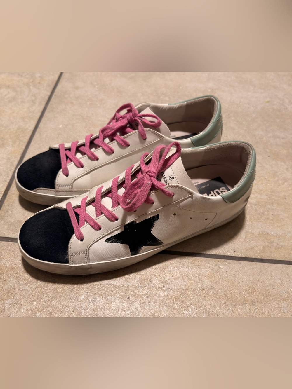Golden Goose Super-Star sneakers - PRIVATE EDT Size 40, great condition - Picture 5 of 10
